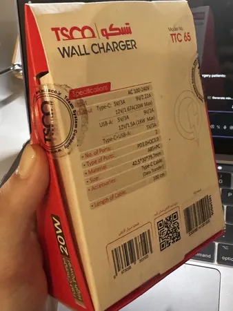 شارژر دیواری 20 وات تسکو مدل TTC 65