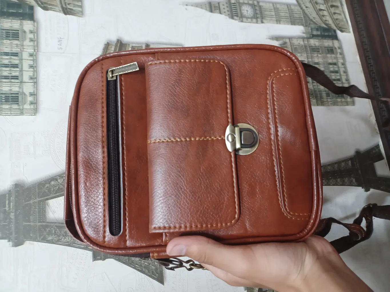 کیف رودوشی مردانه مدل BR-255