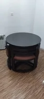 میز و صندلی ناهارخوری 4 نفره گالری چوب آشنایی مدل Ti-005