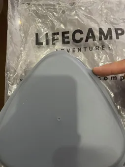 مجموعه 8 عددی ظروف سفری مدل لانچ کیت مثلثی