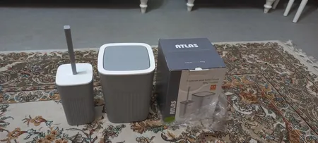 ست سطل و فرچه اطلس مدل موج