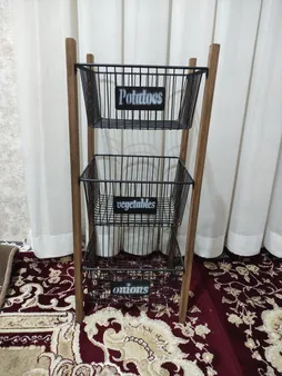 سبد سیب زمینی و پیاز مدل رویال ۳ طبقه