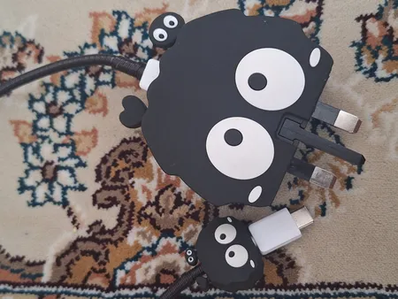 محافظ کابل وال کیس طرح میکروب به همراه محافظ شارژر دیواری 25 وات سامسونگ مجموعه 4 عددی