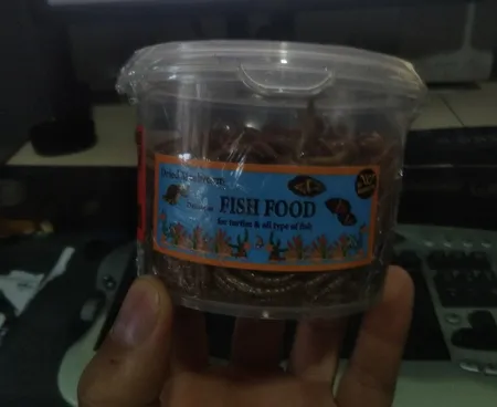 غذای ماهی و لاک پشت فود فارمز لند مدل میلورم وزن 50 گرم