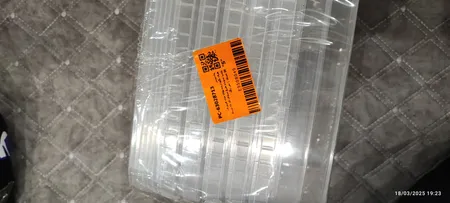 ظرف نگهدارنده پولاد مدل فریزری پلمپ شونده طرح شفاف کد 1L بسته 20 عددی