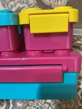 تجریه خرید ظرف غذای 3 تکه کودک هوکیا مدل پازلی