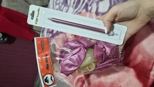 تجریه خرید بادکنک مسترتم طرح کروم شیشه ای پولک دار پلاس بسته 10 عددی