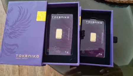 شمش طلا 24 عیار توکنیکو مدل GON-1