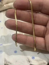 تجریه خرید دستبند طلا 18 عیار زنانه وی وی گلد گالری مدل ماری کد G8686