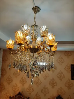 لوستر 12 شعله کد 7649