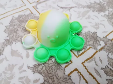 فیجت ضد استرس دنیای سرگرمی های کمیاب مدل پاپ ایت طرح اختاپوس مودی کد DSK-A153