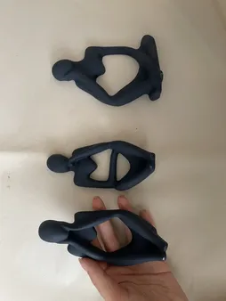 مجسمه سنگی مدل تندیس تفکر بسته 3 عددی