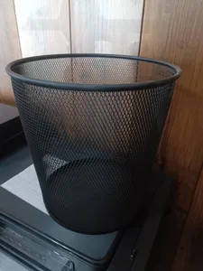 تجریه خرید سطل زباله مدل توری فلزی