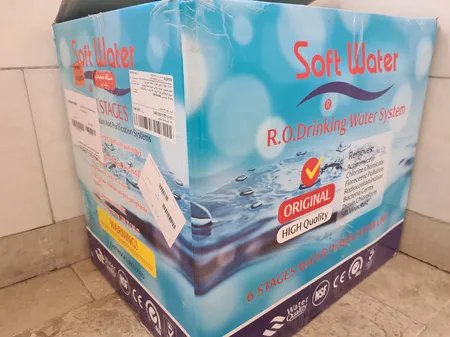 دستگاه تصفیه کننده آب سافت واتر مدل hajibashi-x800 به همراه فیلتر تصفیه آب کد 10 مجموعه 3 عددی