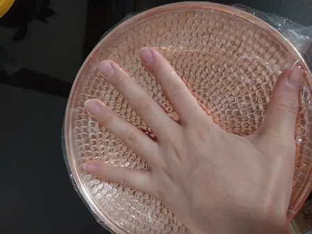 شیرینی خوری مسی کد ZH124