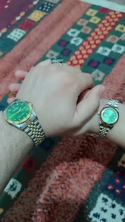 ست ساعت مچی عقربه ای زنانه و مردانه مدل RX2