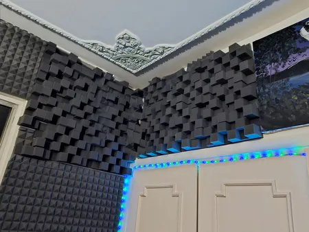 پنل آکوستیک ایران استودیو مدل PDT - 55 - 55 بسته 10 عددی