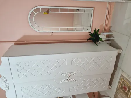 آینه الف مدل   قدی طرح تاج کد 002