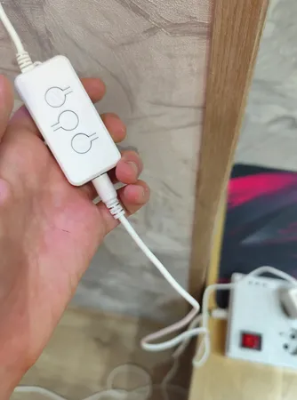 چراغ تزئینی مدل بلوتوثی طرح RGB بسته 6 عددی