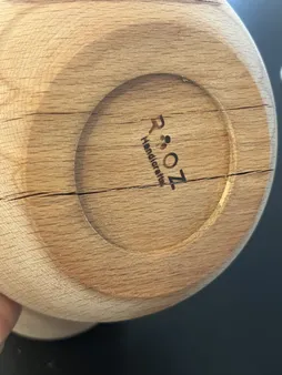 کاسه چوبی روز مدل Kr0010-15-20 مجموعه 3 عددی