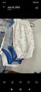 تجریه خرید بادی آستین کوتاه نوزادی فیورلا کد 10303 بسته 2 عددی