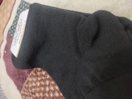 جوراب ساق کوتاه زنانه مدل نانو پنبه مچی رنگ مشکی بسته 4 عددی