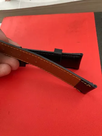 بند ساعت مچی مدل چرم طبیعی