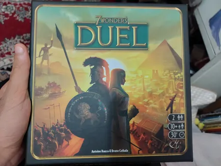 بازی فکری مدل 7wonders duel