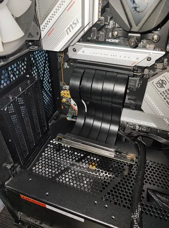 کیت رایزر نصب کارت گرافیک گرین مدل PCI-E 4.0 x16