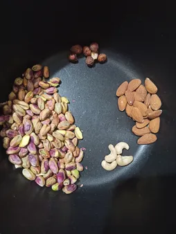 آجیل چهار مغز خام - 250 گرم