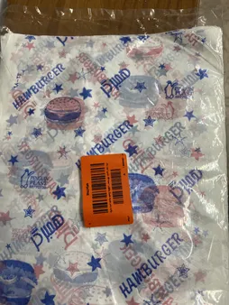 پاکت یکبار مصرف همبرگر پنگوئن - بسته 100 عددی