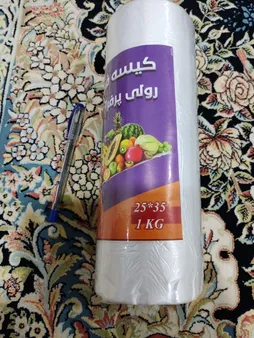 کیسه فریزر ضخیم مدل رولی بسته 1000عددی