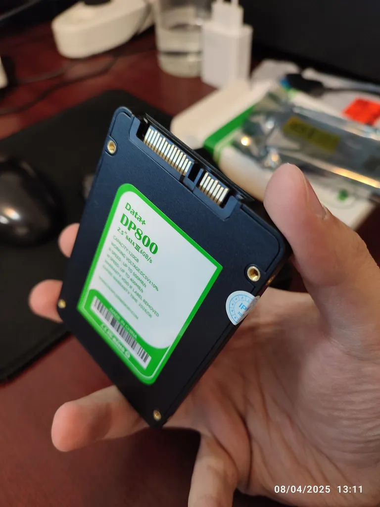 اس اس دی اینترنال SATA III دیتا پلاس مدل SSD DATA PLUS DP800 120GB ظرفیت 120 گیگابایت