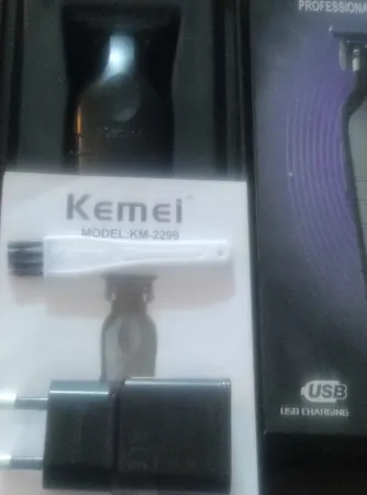 ماشین اصلاح موی صورت کیمی مدل KM-2299+5Vadapter