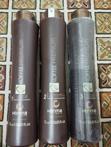 تجریه خرید کراتین مو هونما مدل قهوه تلخ حجم 1000 میلی لیتر مجموعه 3 عددی