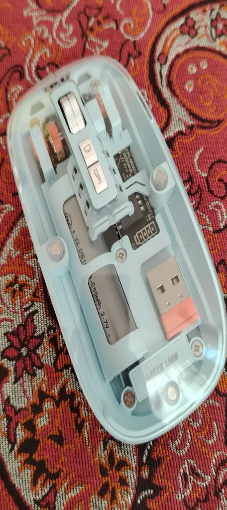 ماوس بی سیم گرین لاین مدل Transparent Mouse 2