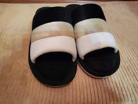 دمپایی حوله ای مردانه نیکتا مدل 10000-1-BK