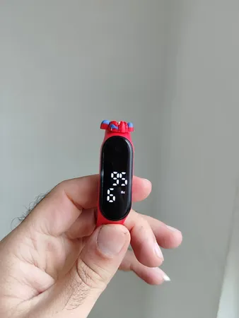 ساعت مچی دیجیتال بچگانه مدل ضد آب لمسی طرح مرد عنکبوتی آرتیست کد W S S 99