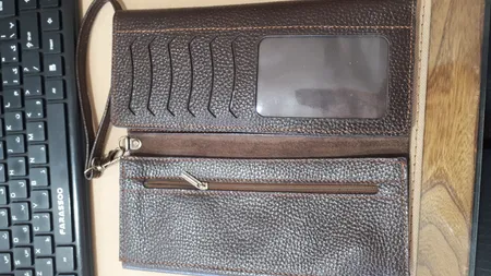 کیف پول چرم زیگما مدل گیسونا کد S600