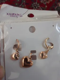 نیم ست زنانه ژوپینگ مدل قلب کد M3268