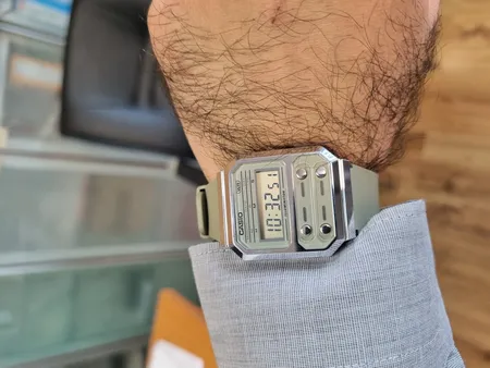 ساعت مچی دیجیتال کاسیو مدل A100WEF-3ADF