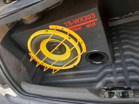 باکس ساب ووفر طرح مستطیلی مدل WX-303 مناسب برای ساب 12 اینچ