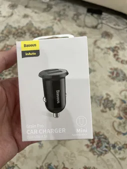 شارژر فندکی باسئوس  مدل Grain-ML01