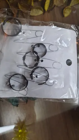 انگشتر زنانه مدل تابیده کد RB0509 مجموعه 5 عددی