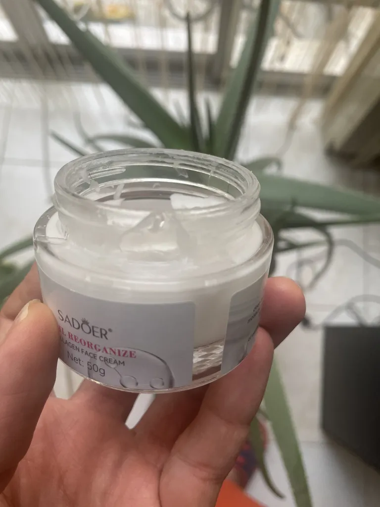 کرم ضد چروک سادور مدل کافئین وزن 50 گرم