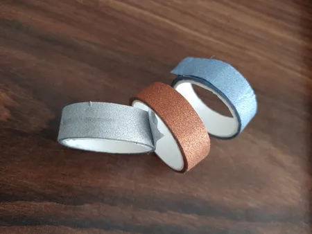 چسب نواری اکلیلی مدل Glitter بسته 10 عددی