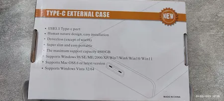 باکس هارد دیسک اکسترنال وینتولینک مدل TYPE-C-USB3.0