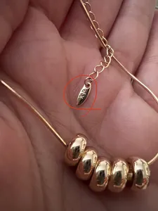 تجریه خرید زنجیر زنانه ژوپینگ مدل ریز بافت کد RZ