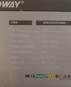 تجریه خرید متر لیزری سندوی مدل SW-DS50