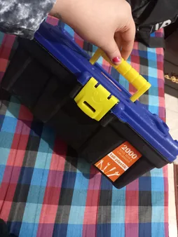 جعبه ابزار تک پلاستیک مدل  2000